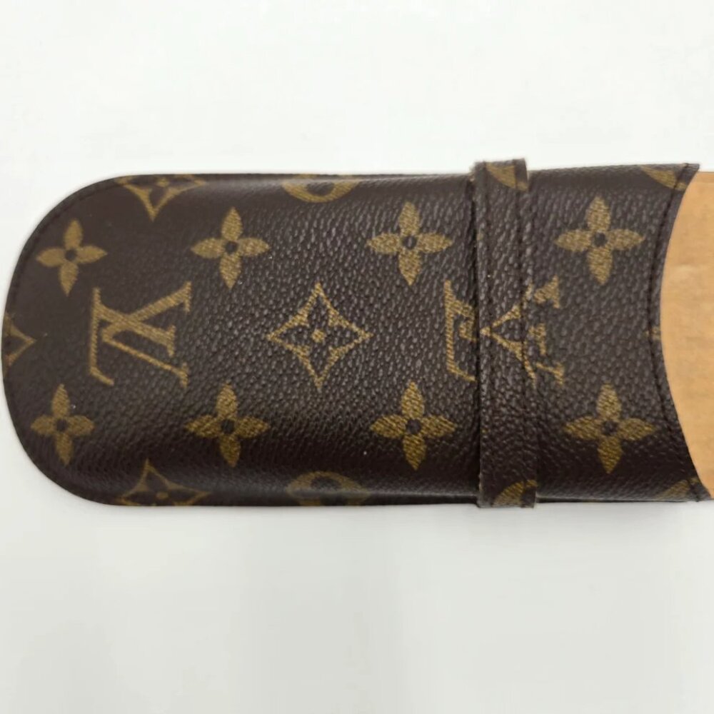 Louis Vuitton Monogram Etui Stylos Case (pens, readers/glasses, cigars fit) - Picture 11 of 16